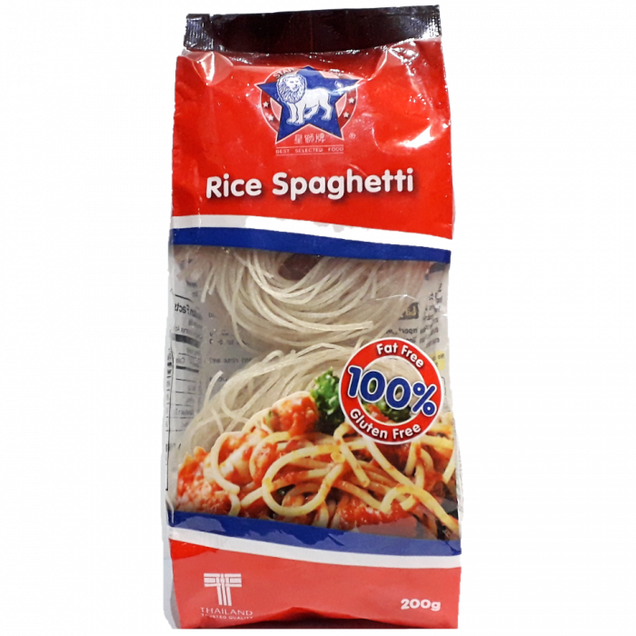 Fideos de Arroz Spaghetti Star Lion 200 gr.